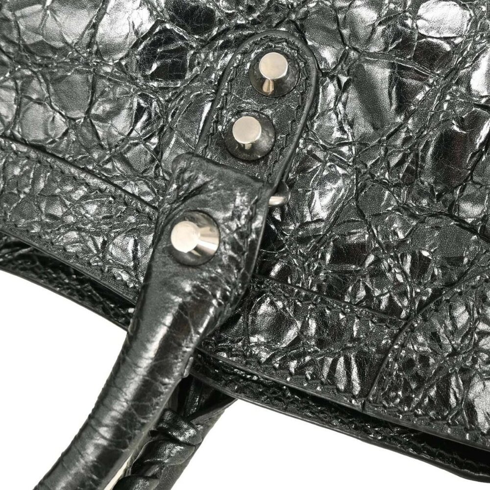 Balenciaga Silver Calfskin City Small Handbag - Picture 3 of 10